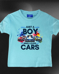 Kid’s Blue "Cars" T-shirt