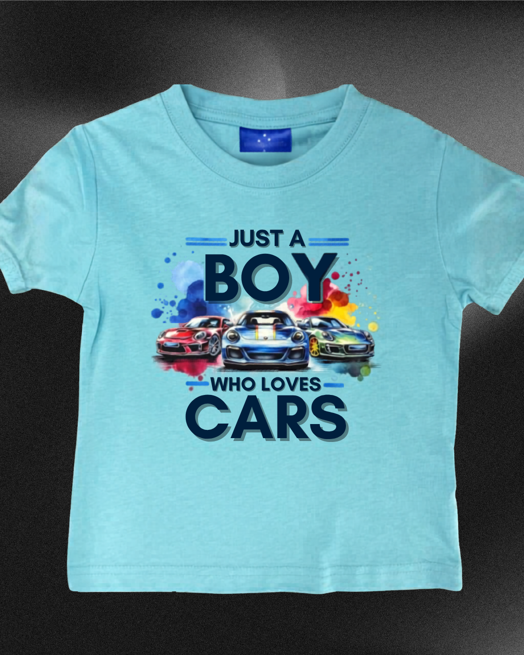 Kid’s Blue "Cars" T-shirt