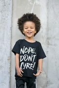 Kid’s Black "Nope" T-shirt