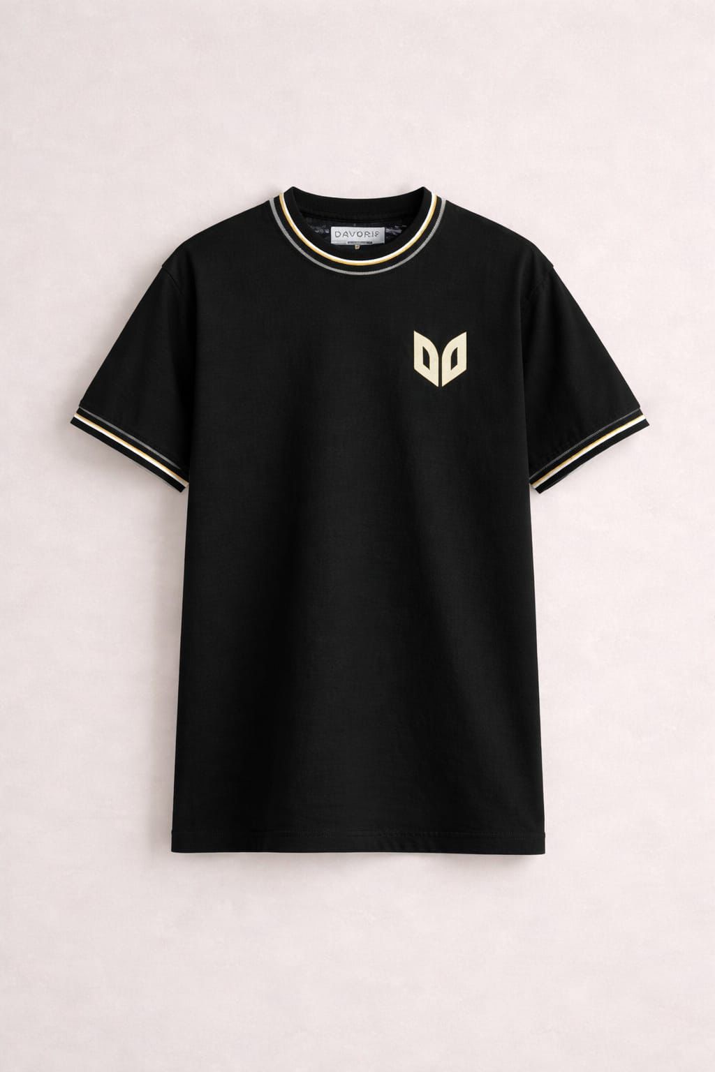 Men's Black Sports T-shirt