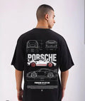 Men’s Black Porsche Graphic T-shirt