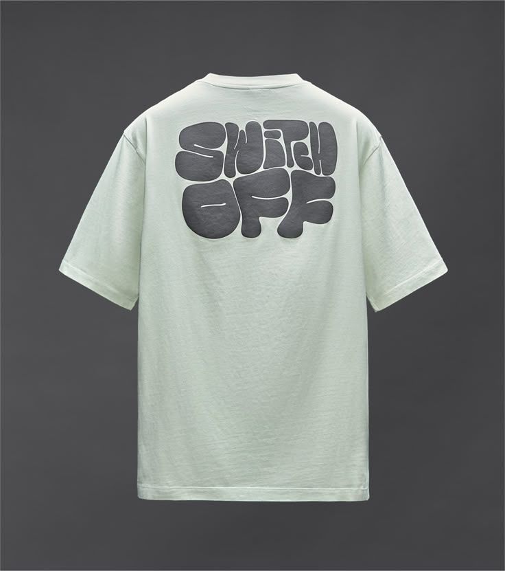 Men’s Mint Green "Surf Off" T-shirt