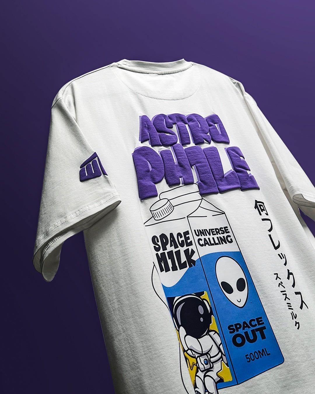 Men’s White "Astro Milk" T-shirt