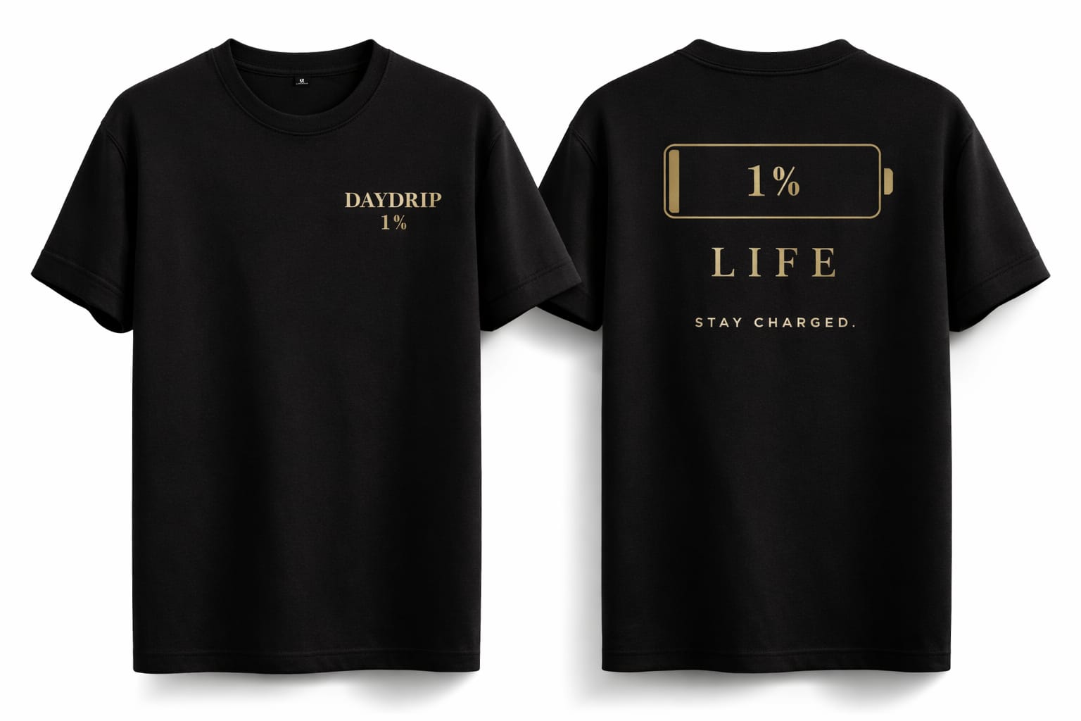 Men’s Regular Fit Black T-Shirt