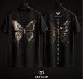 Men’s Golden Butterfly Oversized T-Shirt