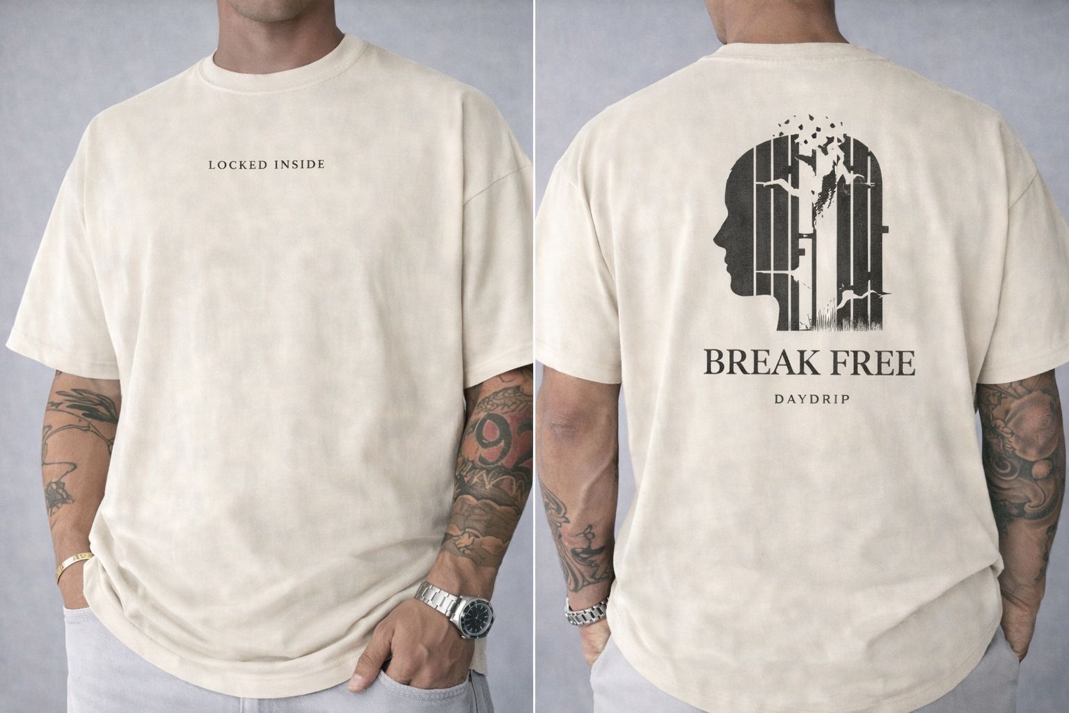 Men’s Break Inside Oversized T-Shirt